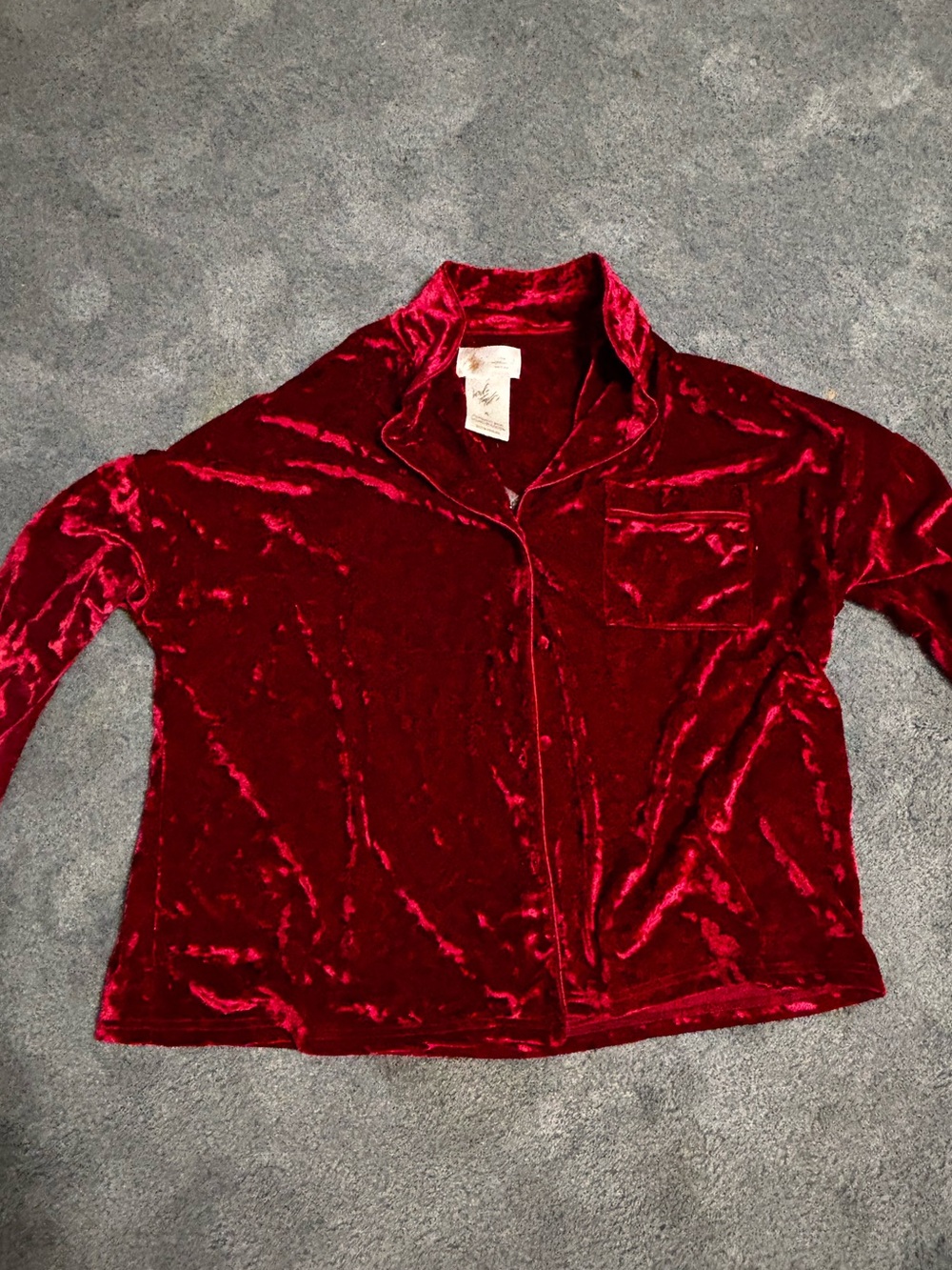 Velvet PJ set - Picture 2 of 4